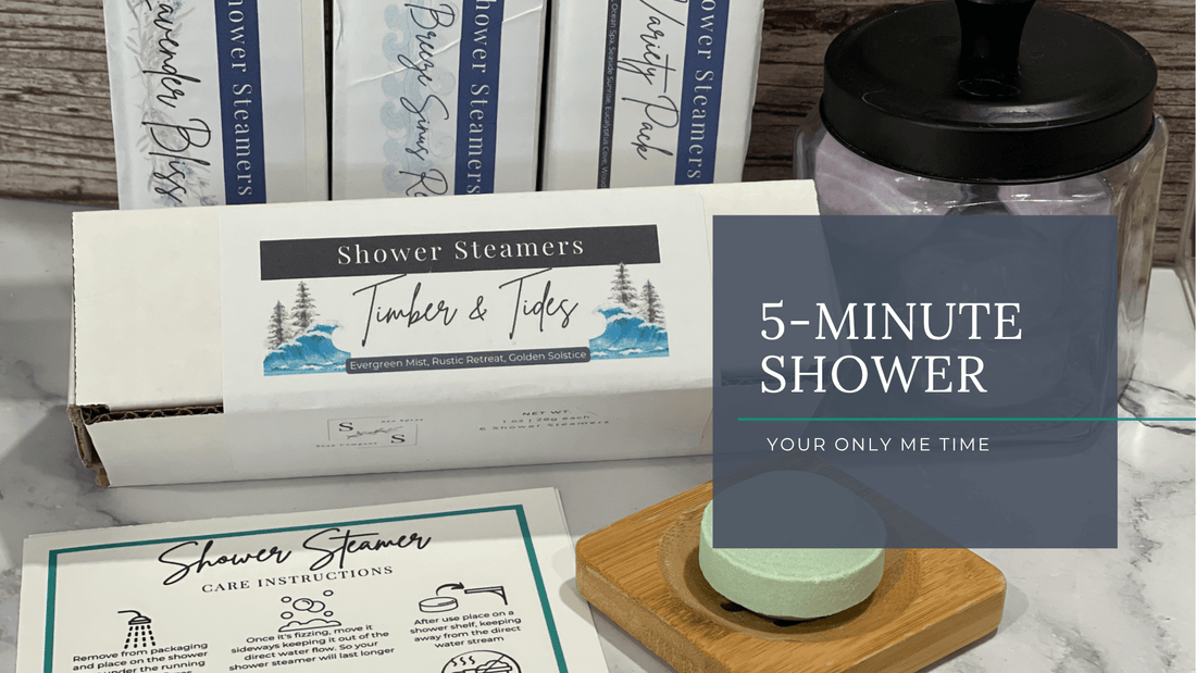When Your 5-Minute Shower is Your Only Me-Time: Why Shower Steamers Became My Sanity Saver - Sea Spray Soap