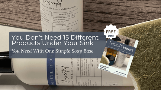 You don't need 15 different cleaning products under your sink - Sea Spray Soap