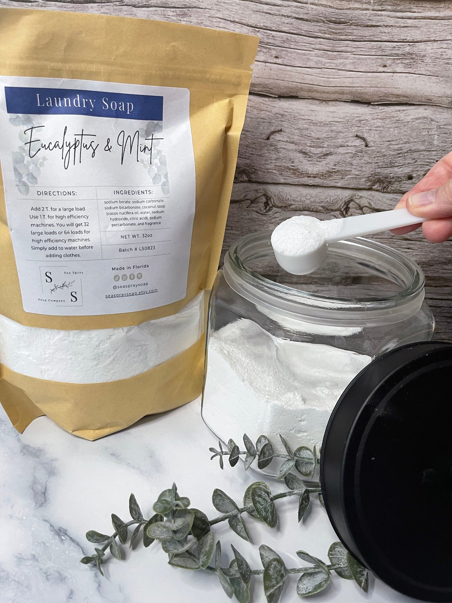 Linen & Laundry Care - Sea Spray Soap