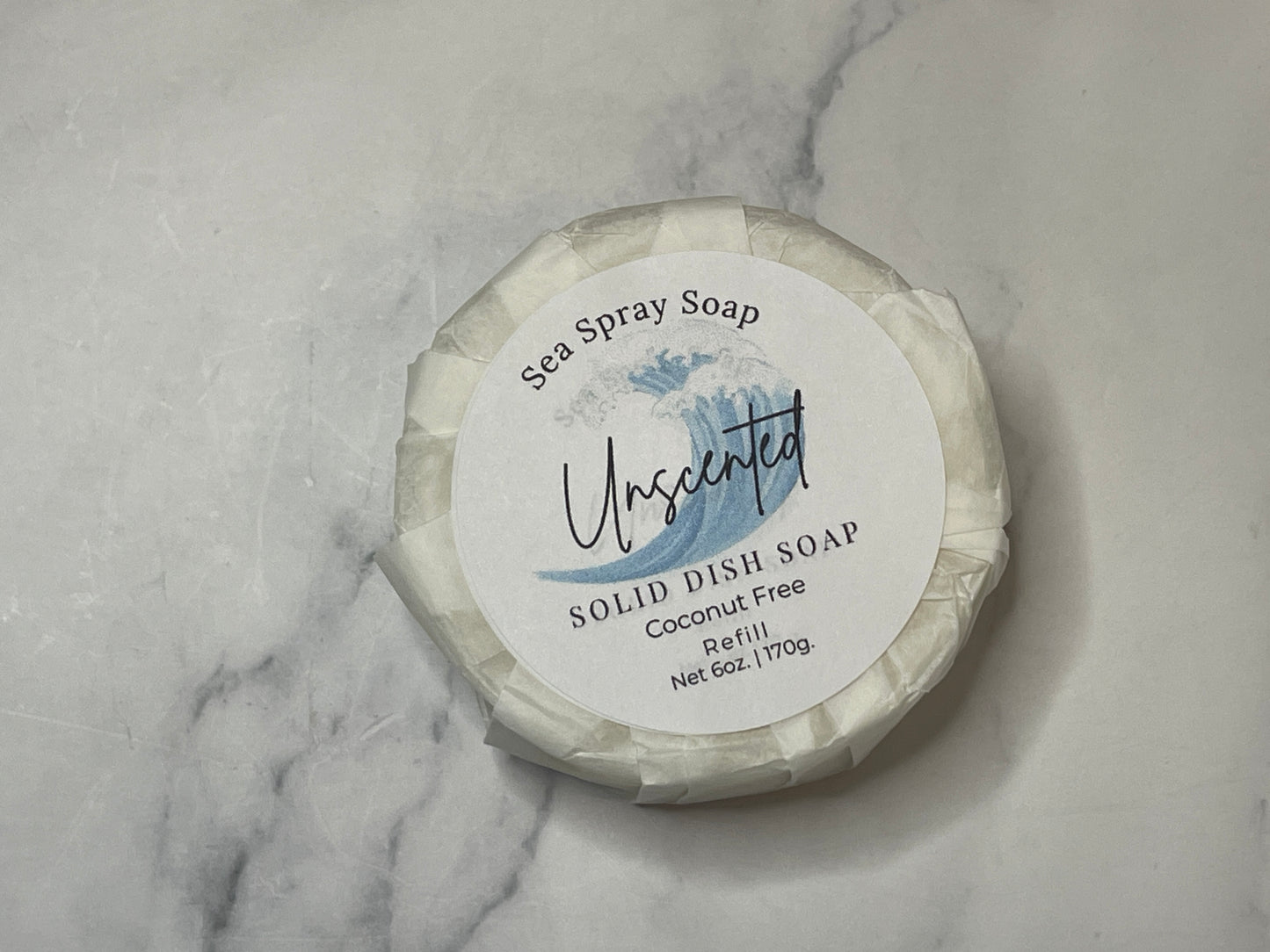 Coconut-Free Solid Dish Soap Bar Refill - 6 oz