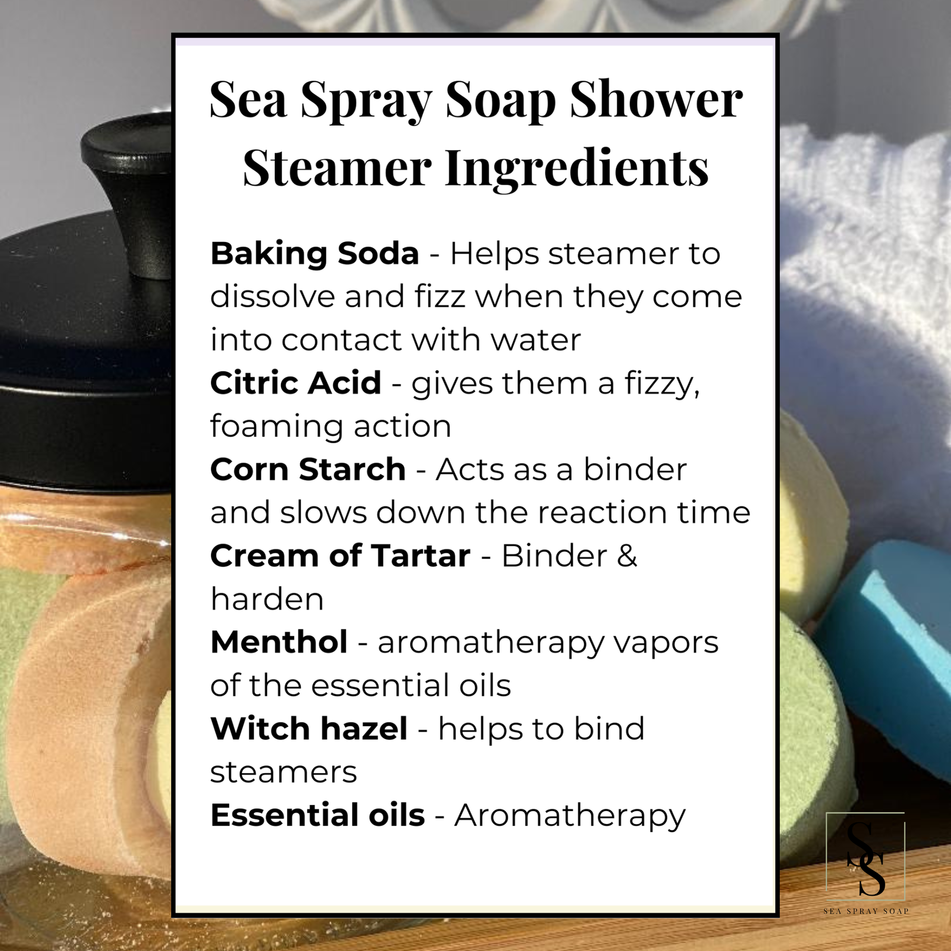 Shower Steamer Sets - Sea Spray Soap