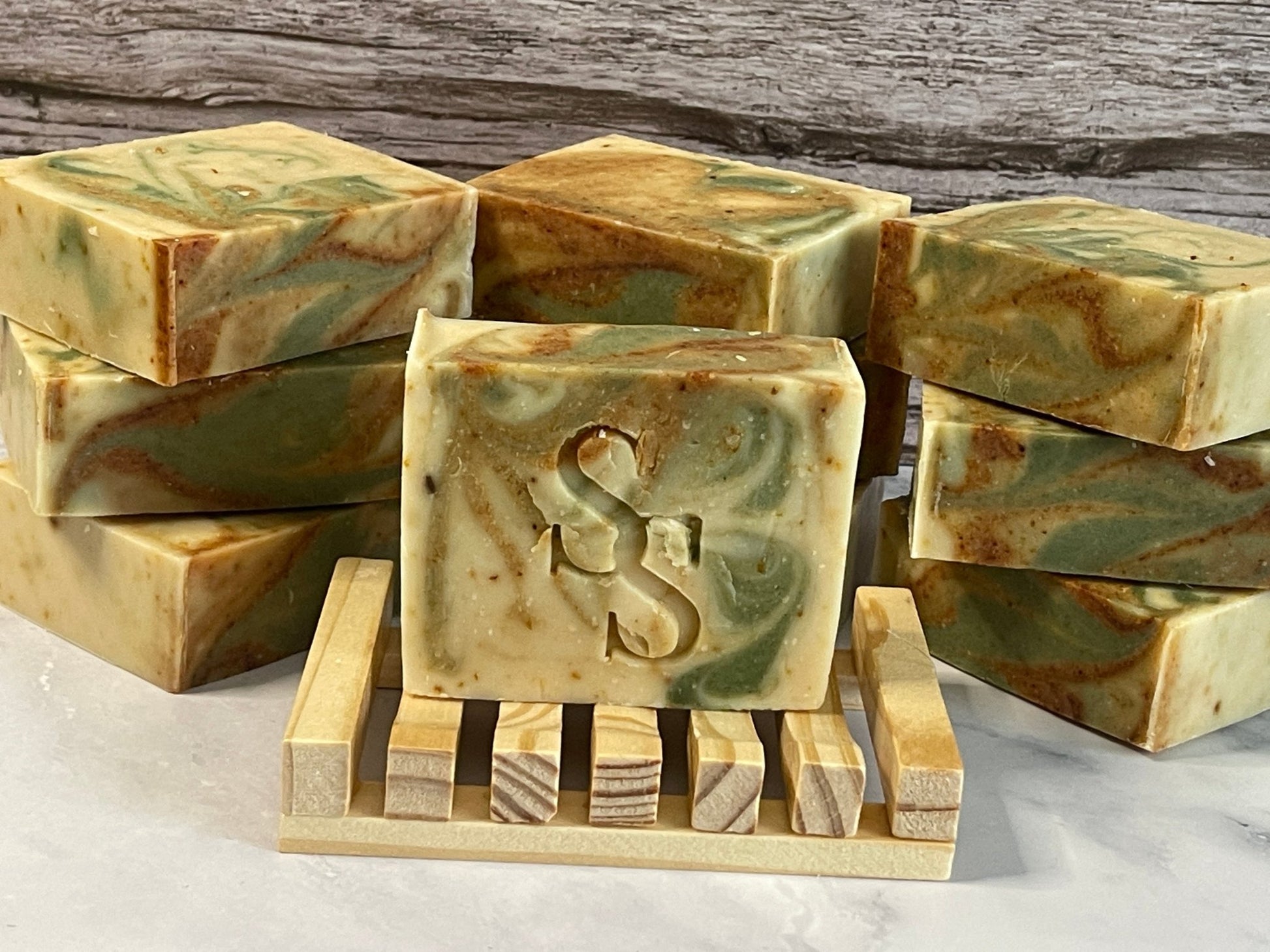 Coastal Rosemary Lemon Goat Milk Soap - Sea Spray Soap