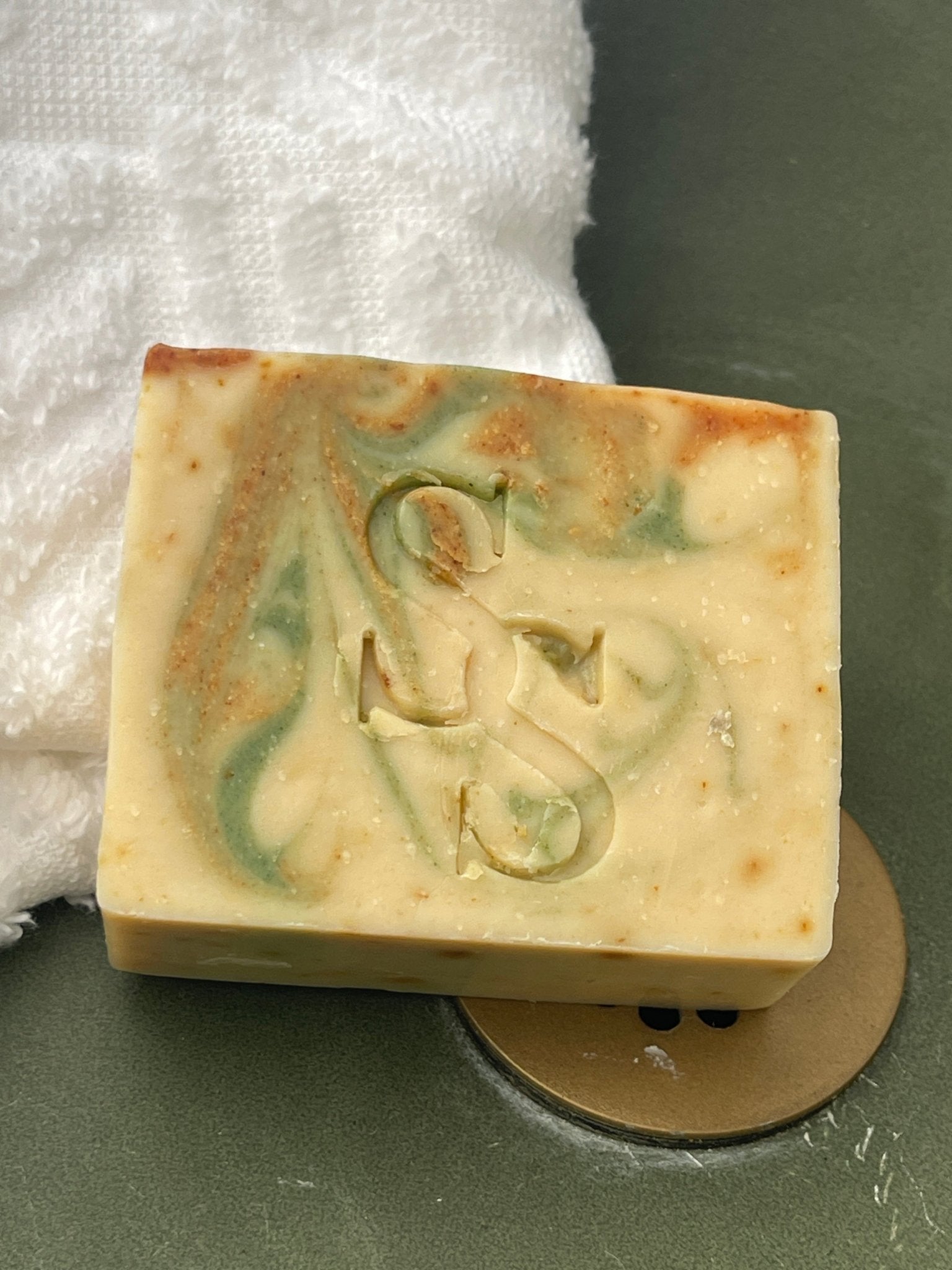 Coastal Rosemary Lemon Goat Milk Soap - Sea Spray Soap