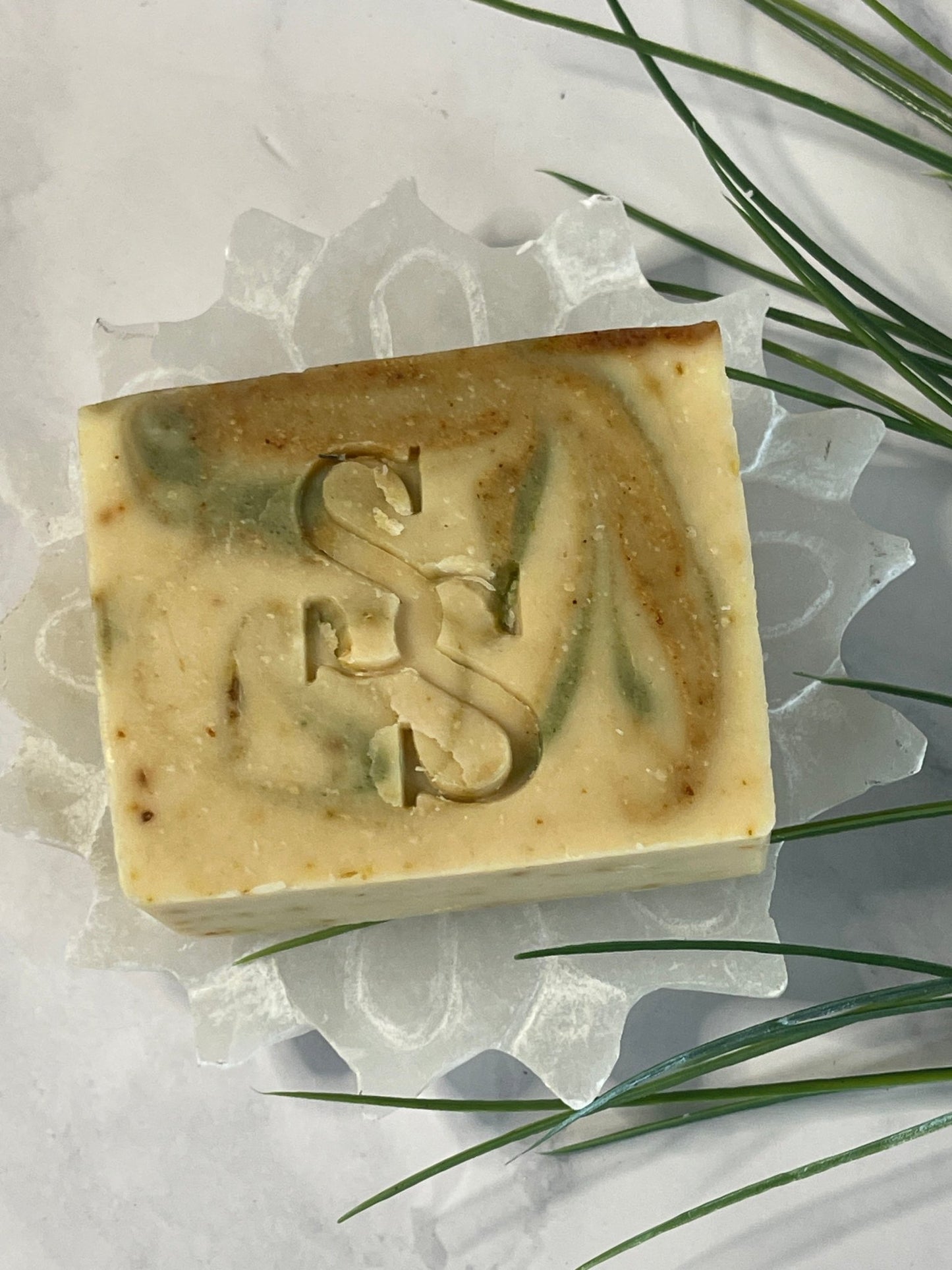 Coastal Rosemary Lemon Goat Milk Soap - Sea Spray Soap