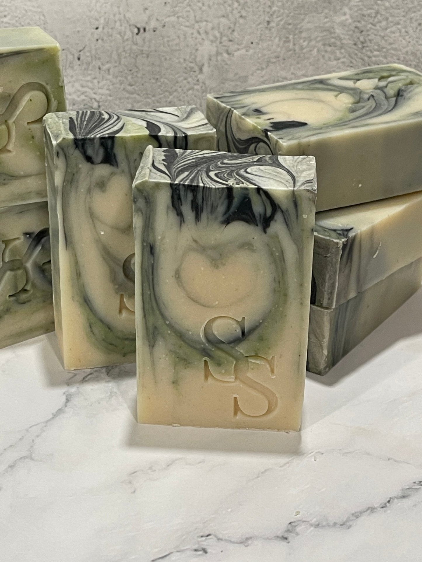 Coconut-Free Charcoal Clay Soap Bar - Charcoal & Clay Clarifying - Sea Spray Soap