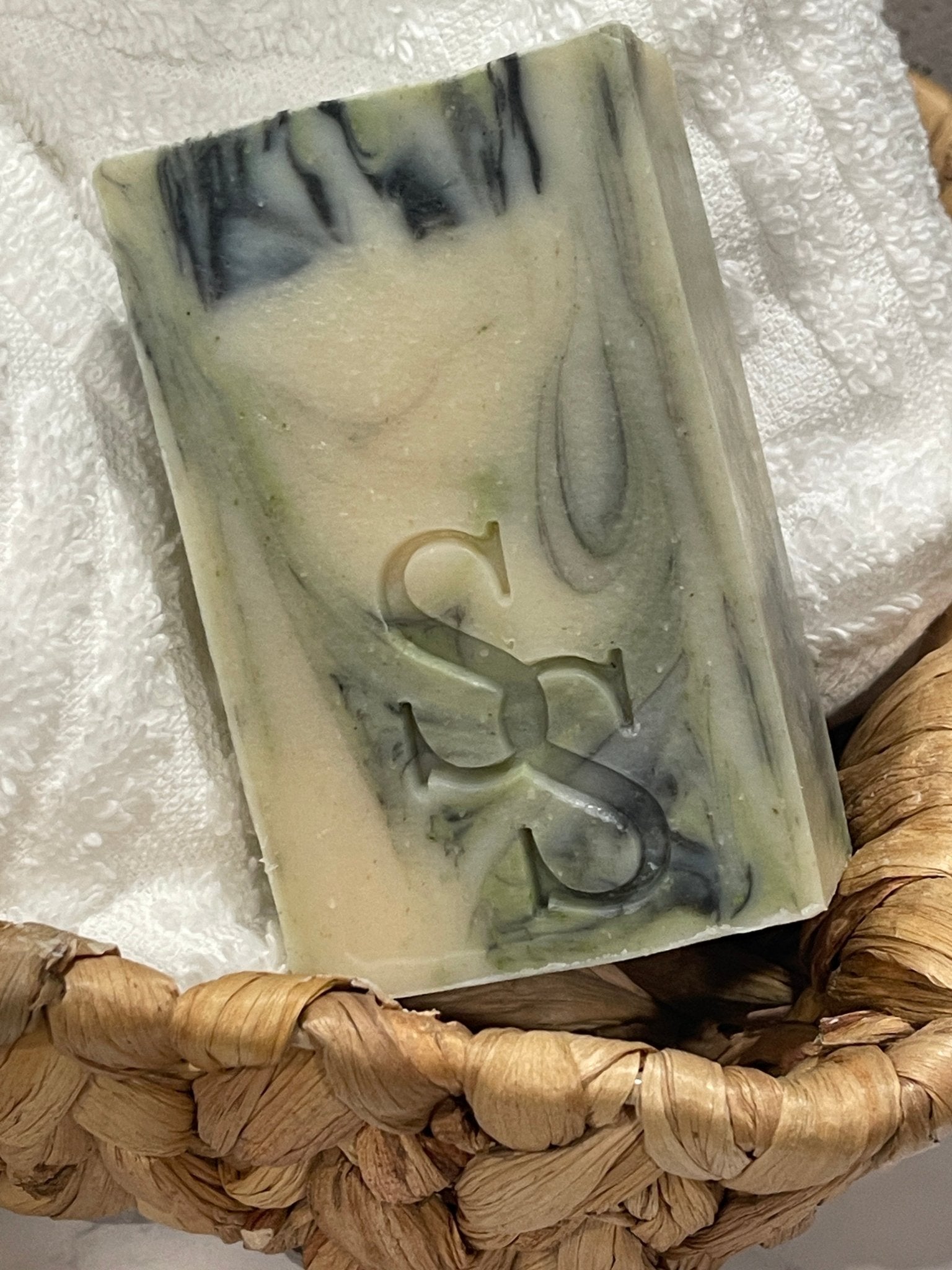 Coconut-Free Charcoal Clay Soap Bar - Charcoal & Clay Clarifying - Sea Spray Soap