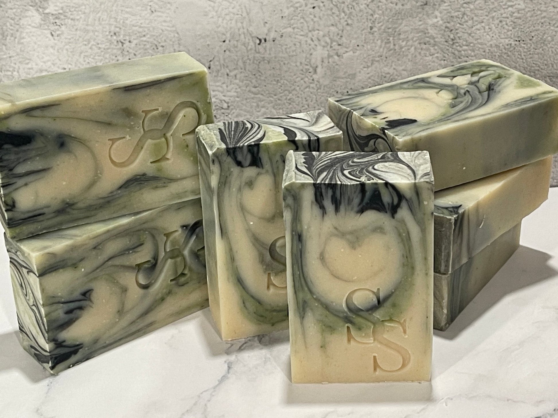 Coconut-Free Charcoal Clay Soap Bar - Charcoal & Clay Clarifying - Sea Spray Soap