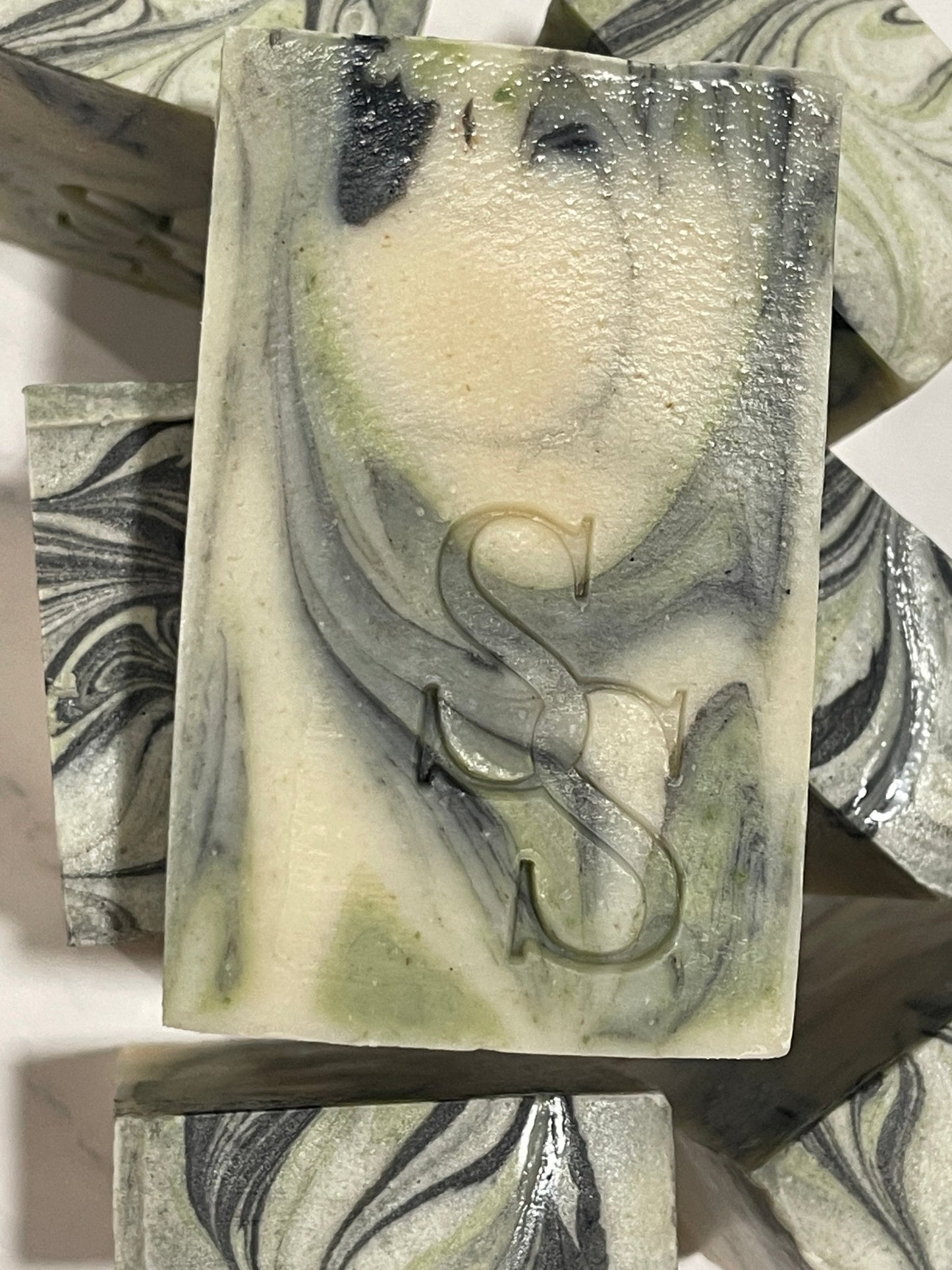 Coconut-Free Charcoal Clay Soap Bar - Charcoal & Clay Clarifying - Sea Spray Soap