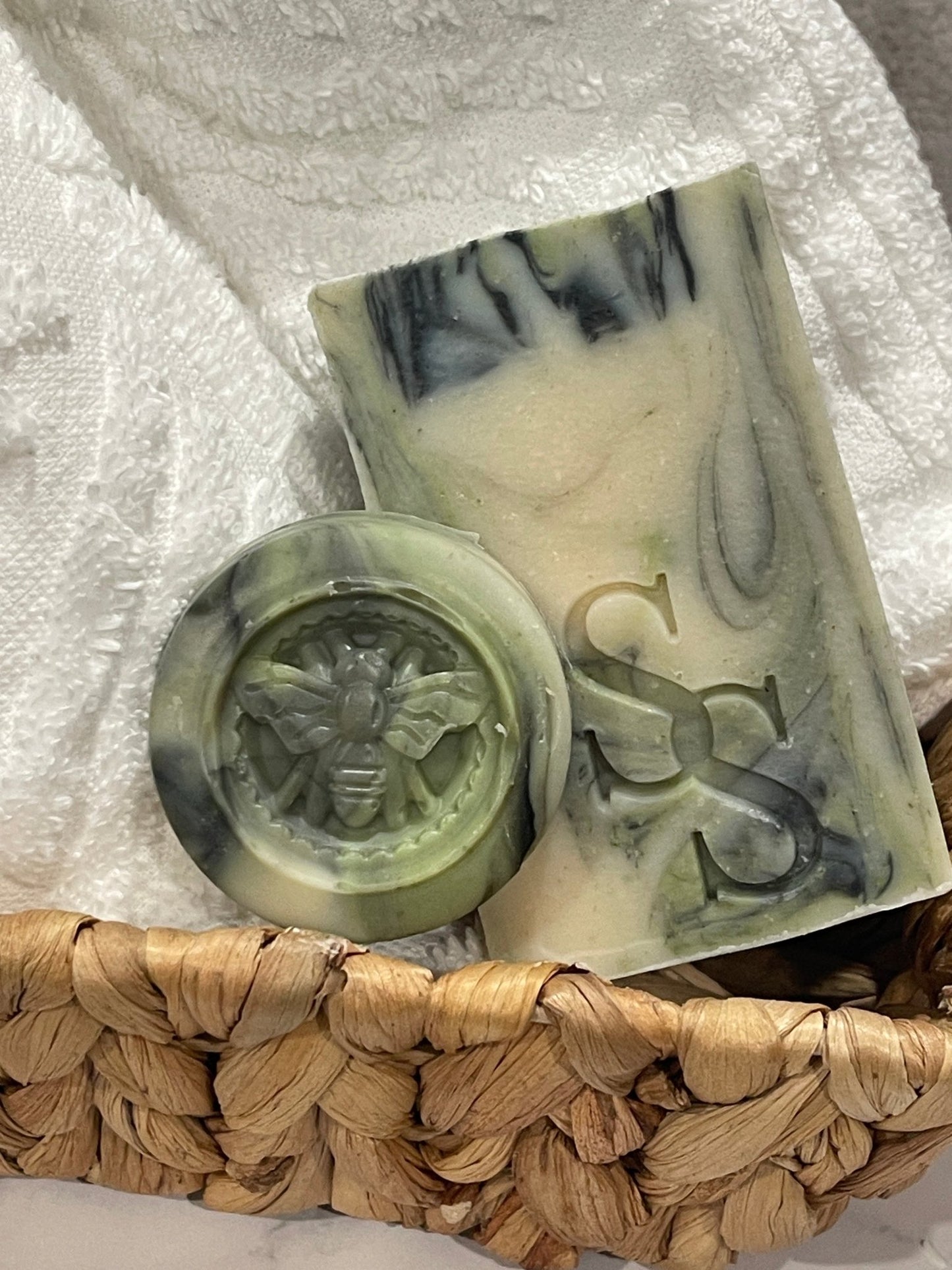 Coconut-Free Charcoal Clay Soap Bar - Charcoal & Clay Clarifying - Sea Spray Soap