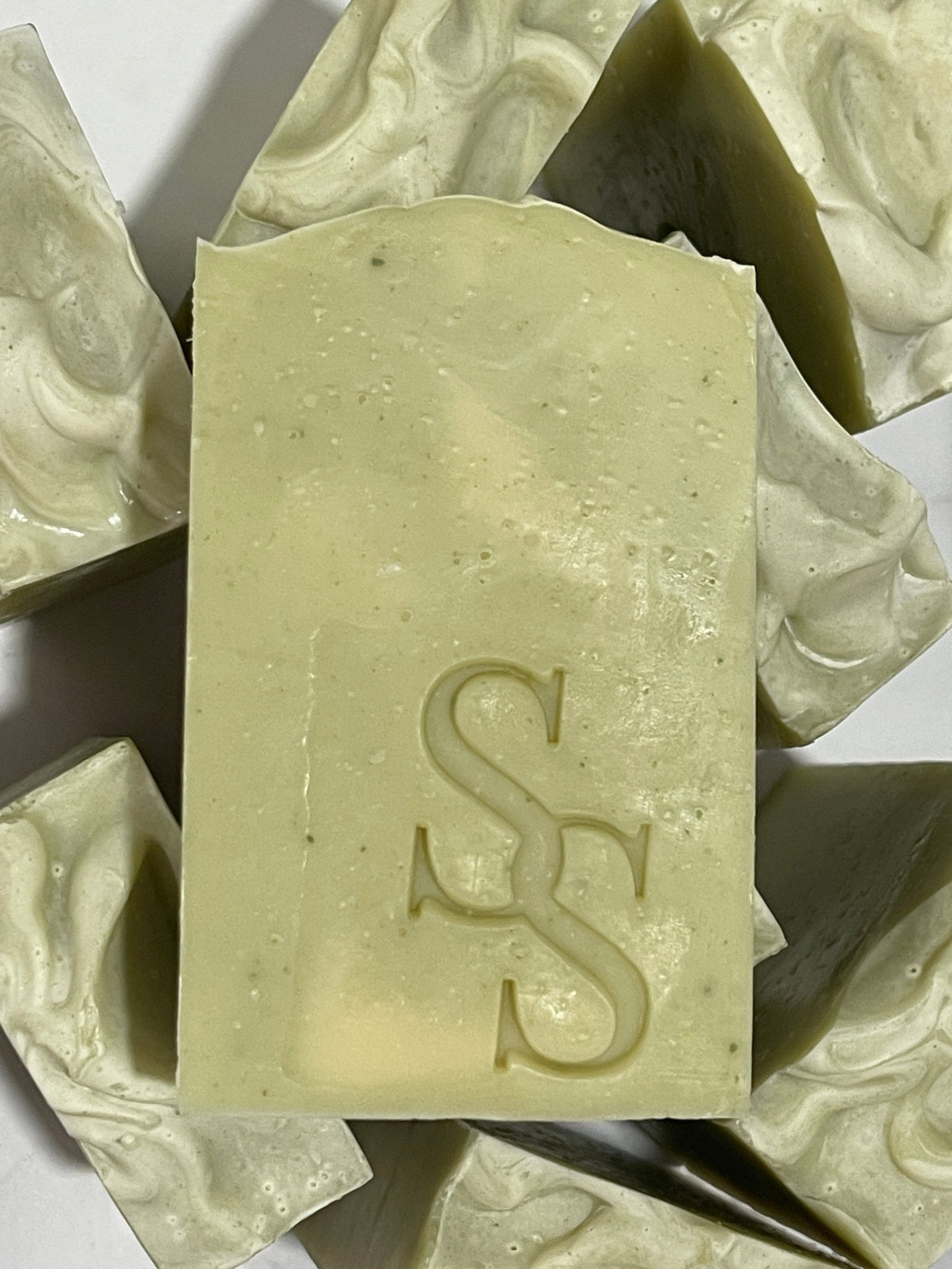 Coconut-Free Lemongrass Eucalyptus Soap Bar - Sea Spray Soap