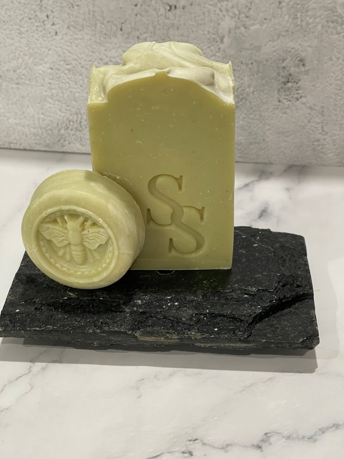 Coconut-Free Lemongrass Eucalyptus Soap Bar - Sea Spray Soap