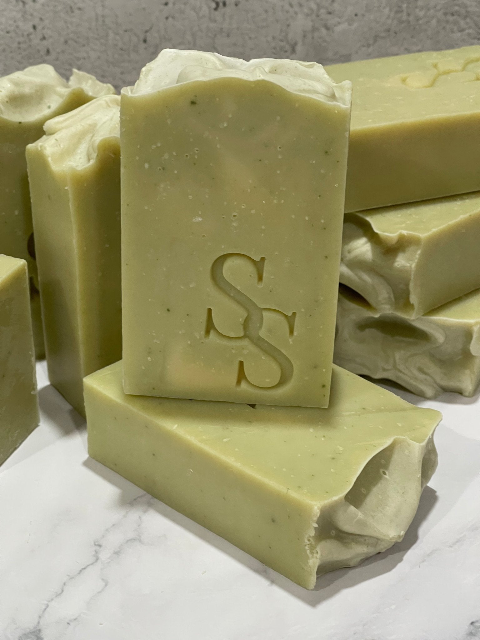 Coconut-Free Lemongrass Eucalyptus Soap Bar - Sea Spray Soap