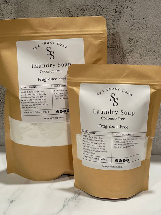 Coconut-Free Natural Laundry Soap - Sea Spray Soap