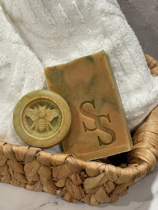 Coconut Free Rosemary Lemon Soap Bar - Sea Spray Soap