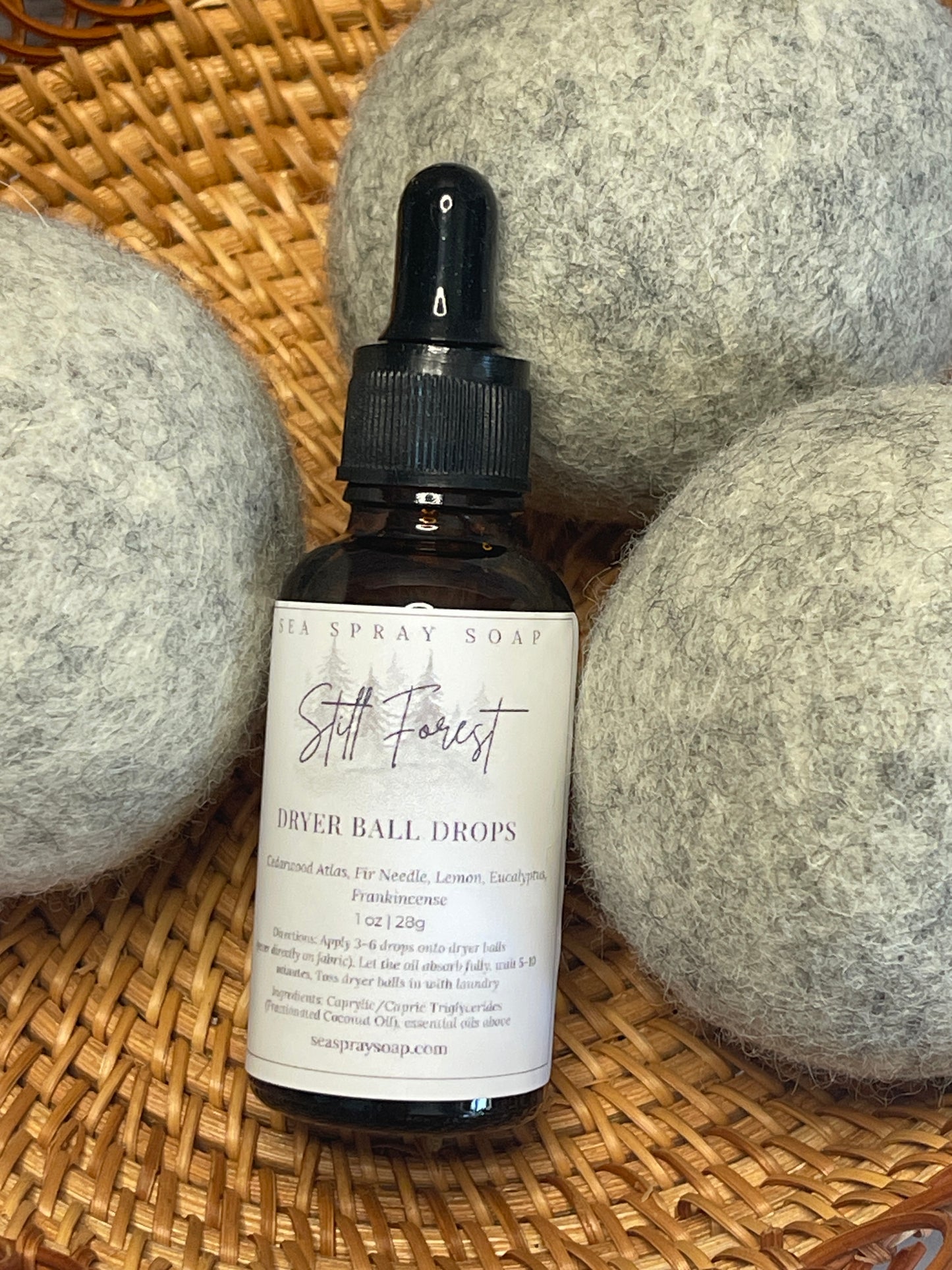 Dryer Ball Drops Still Forest