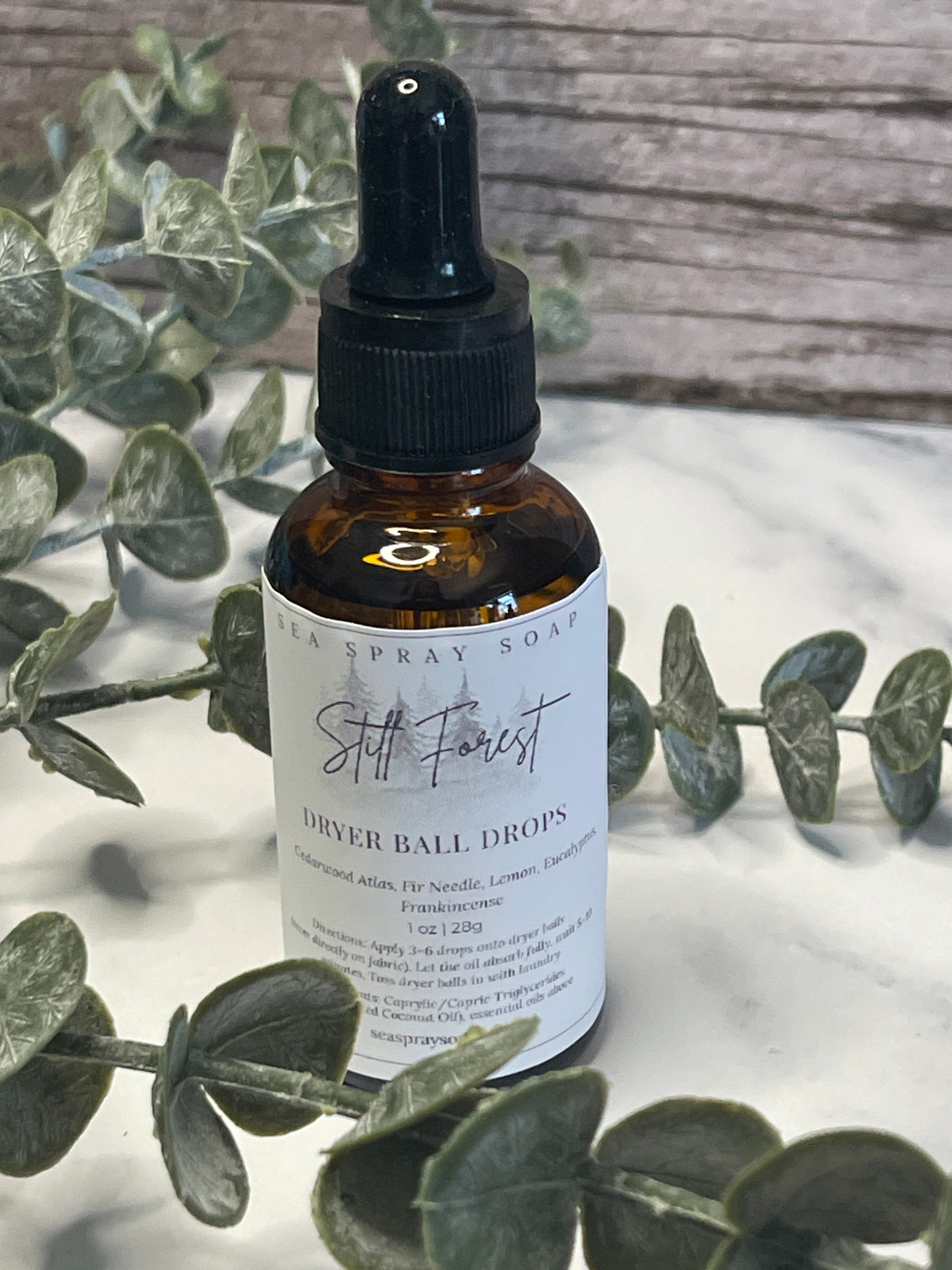 Dryer Ball Scent Drops - Pure Essential Oil Formula - Sea Spray Soap