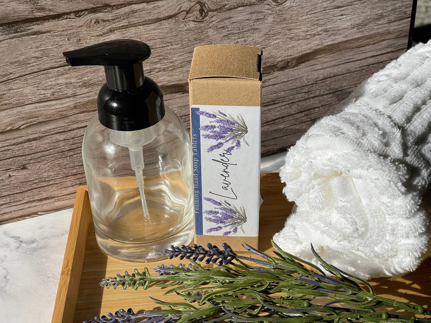 Foaming Hand Soap Tablet Starter Set - Sea Spray Soap