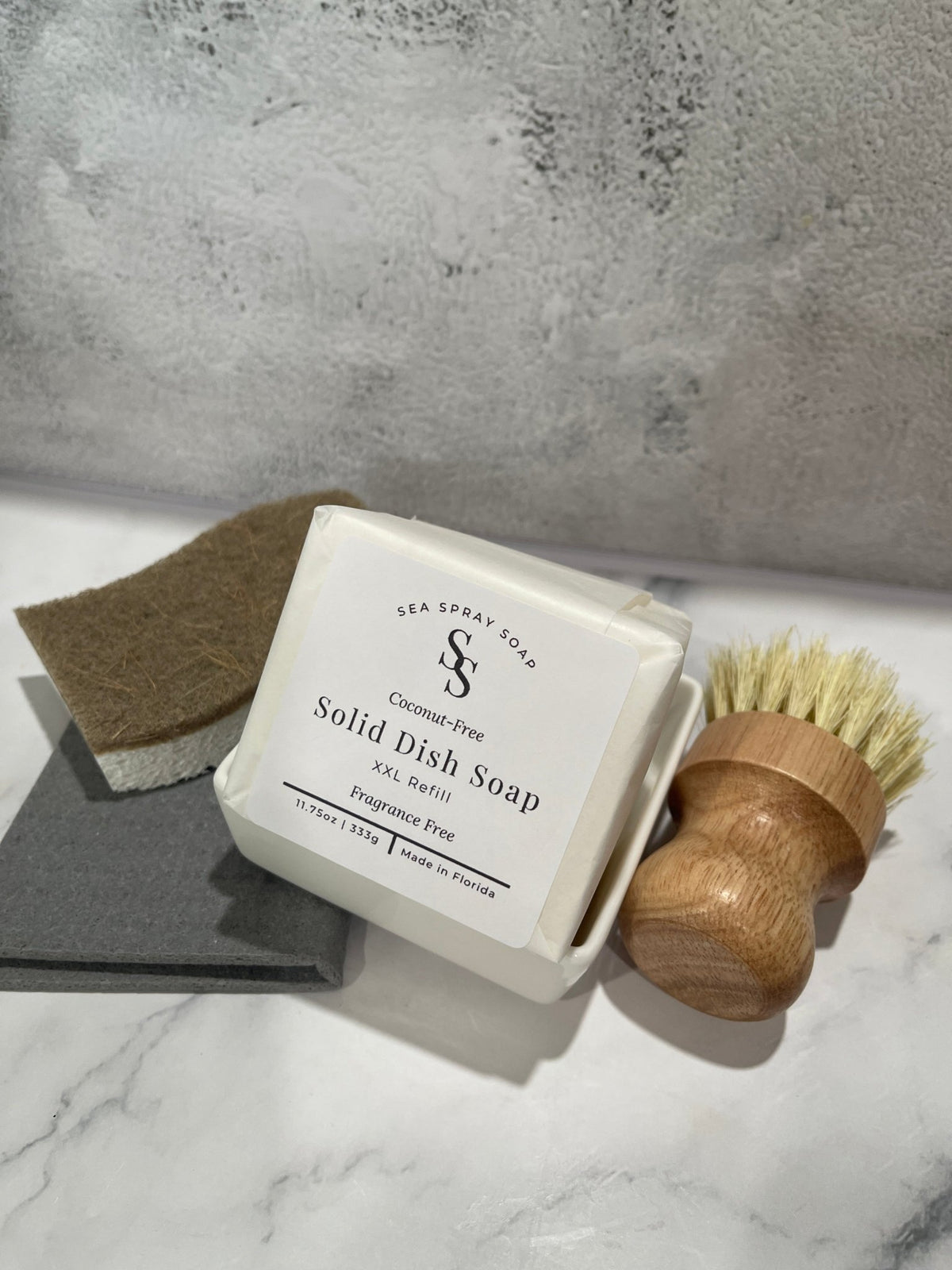 Coconut-Free Dish Soap Gift Set - Sea Spray Soap