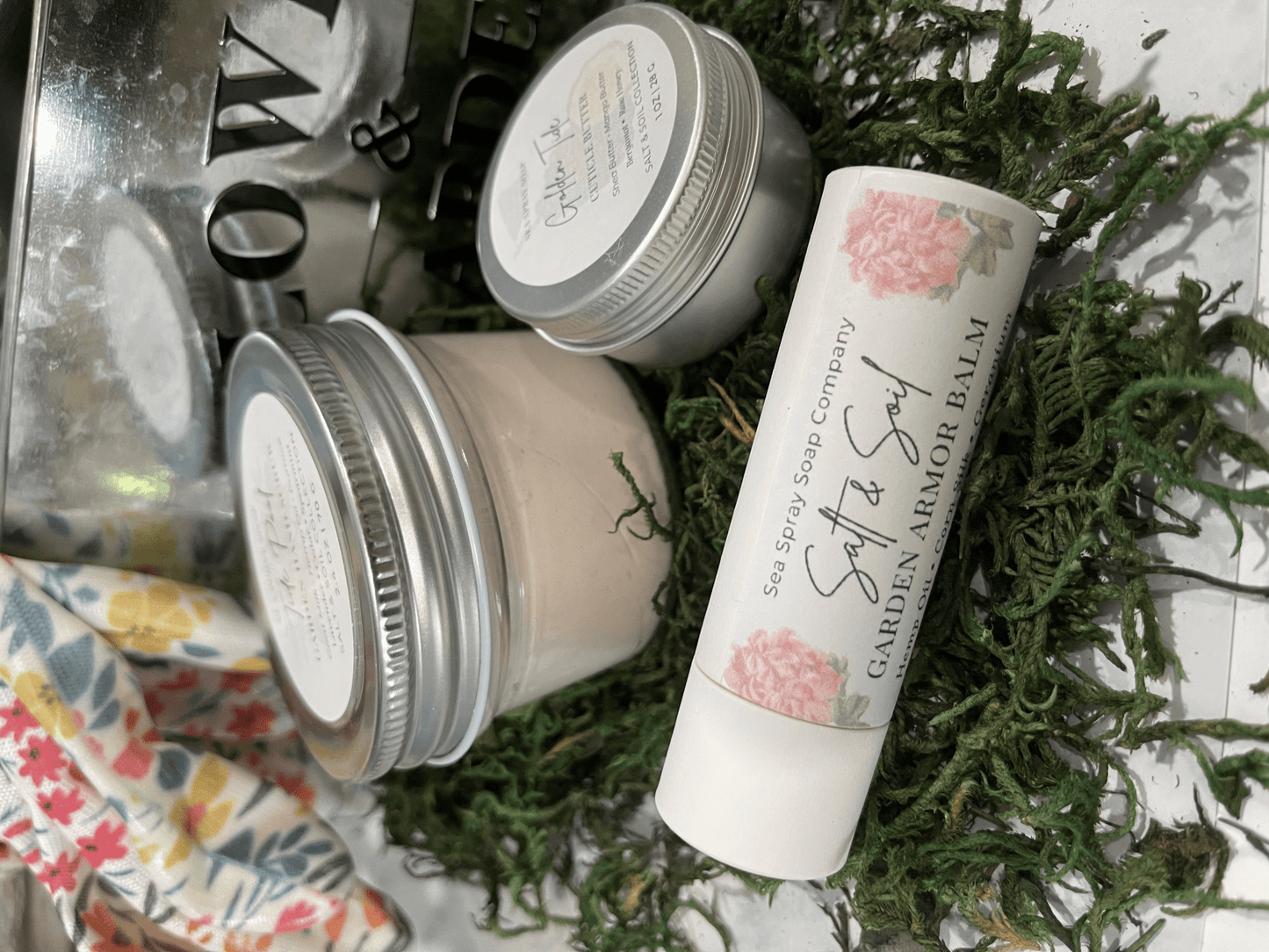 Gardener's Hand Care Gift Set - Sea Spray Soap