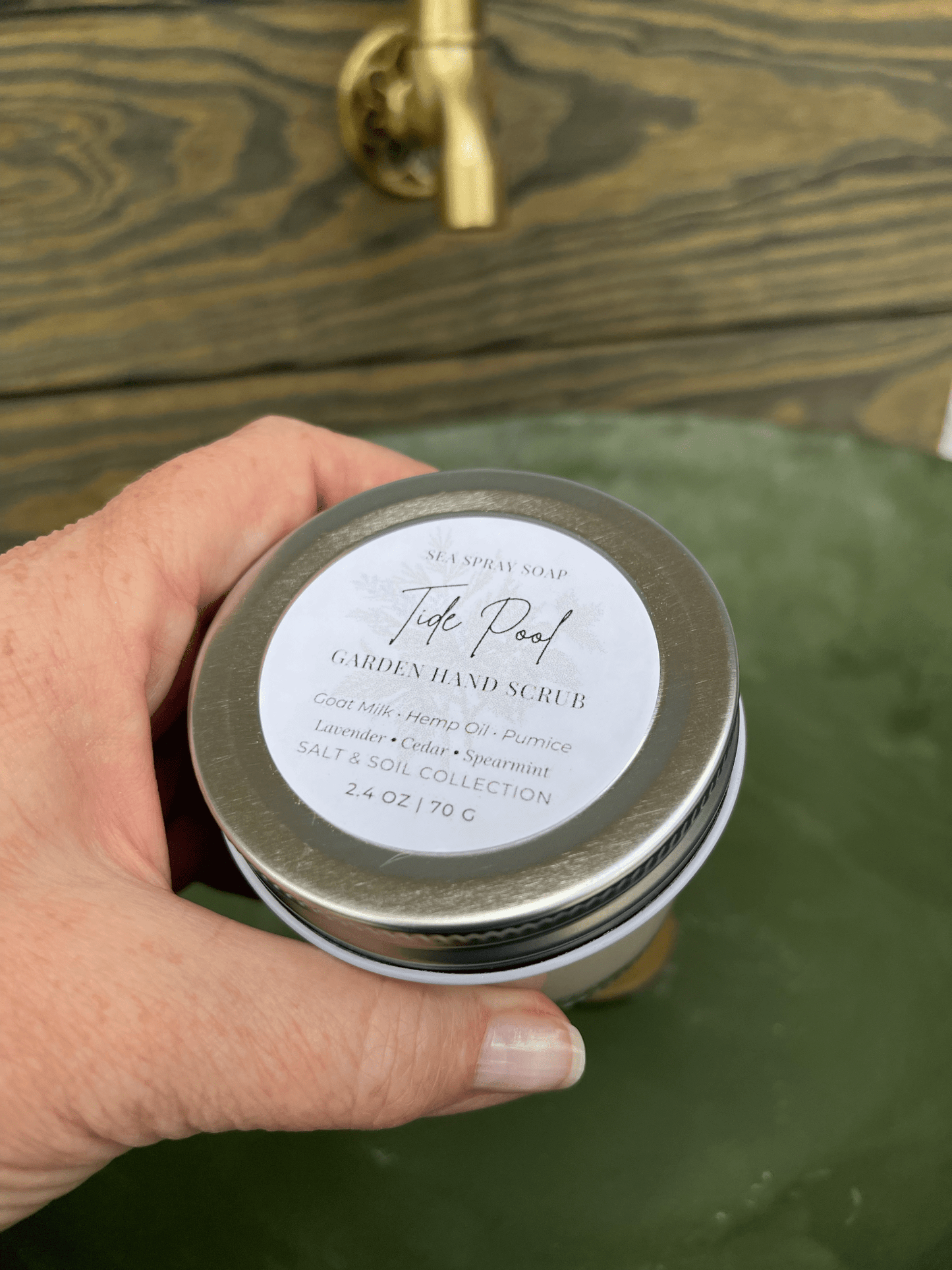 Gardener's Hand Care Gift Set - Sea Spray Soap