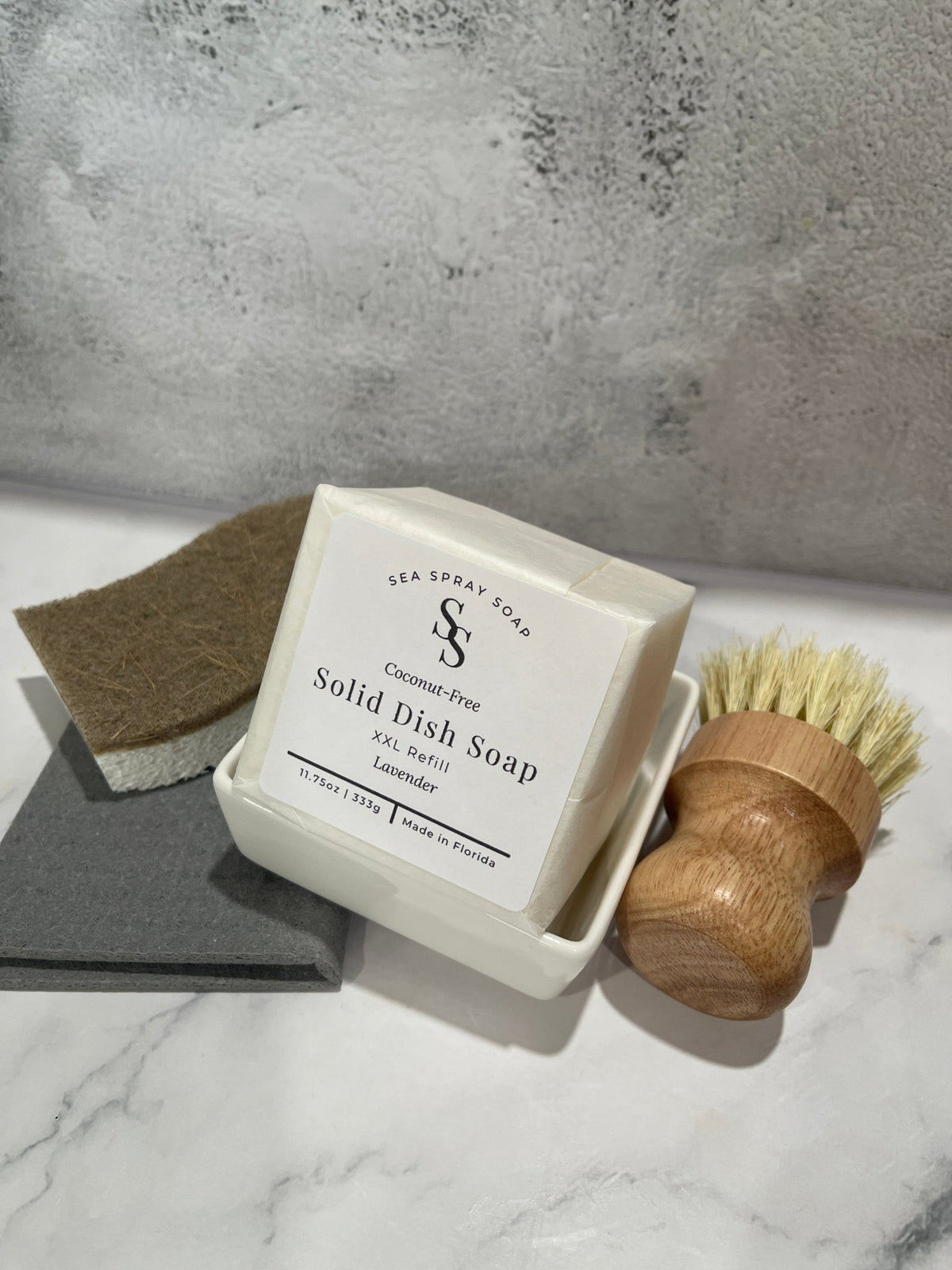 Coconut-Free Dish Soap Gift Set - Sea Spray Soap