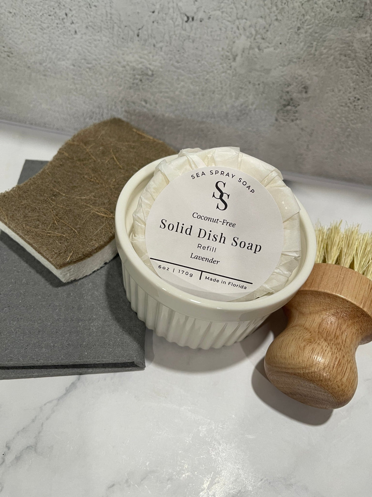 Coconut-Free Dish Soap Gift Set - Sea Spray Soap