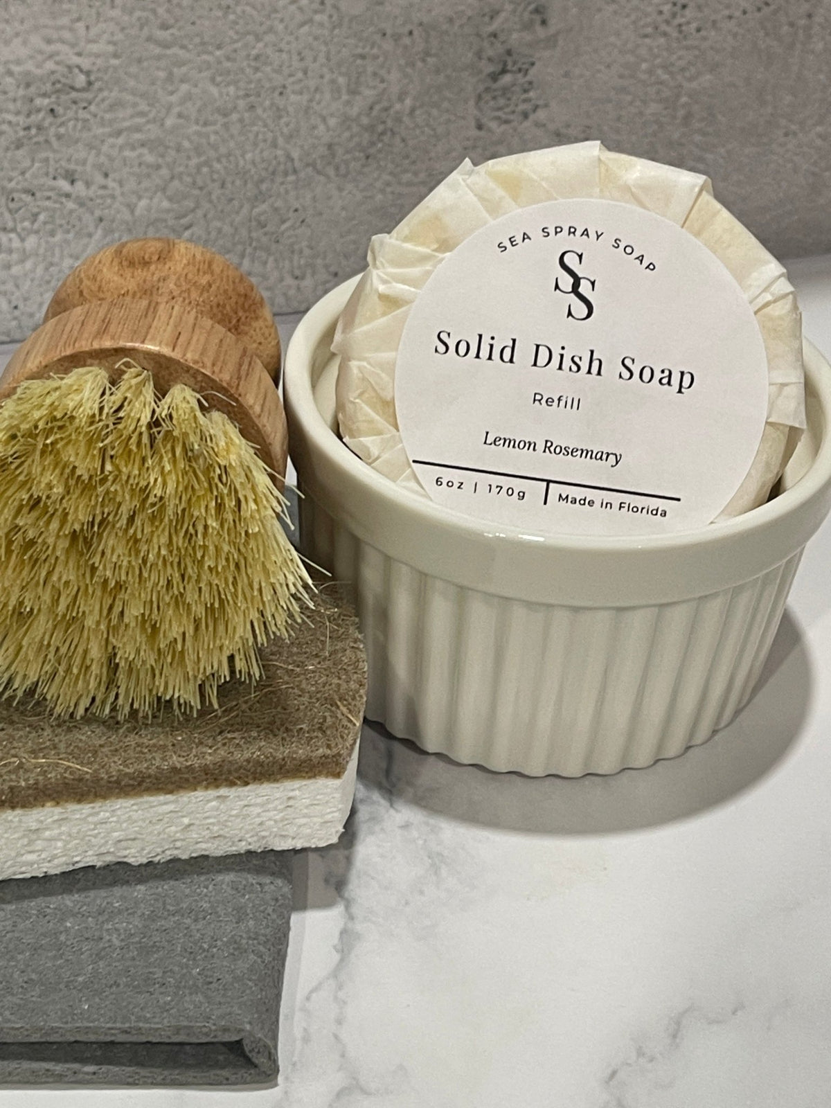 Coconut-Free Dish Soap Gift Set - Sea Spray Soap