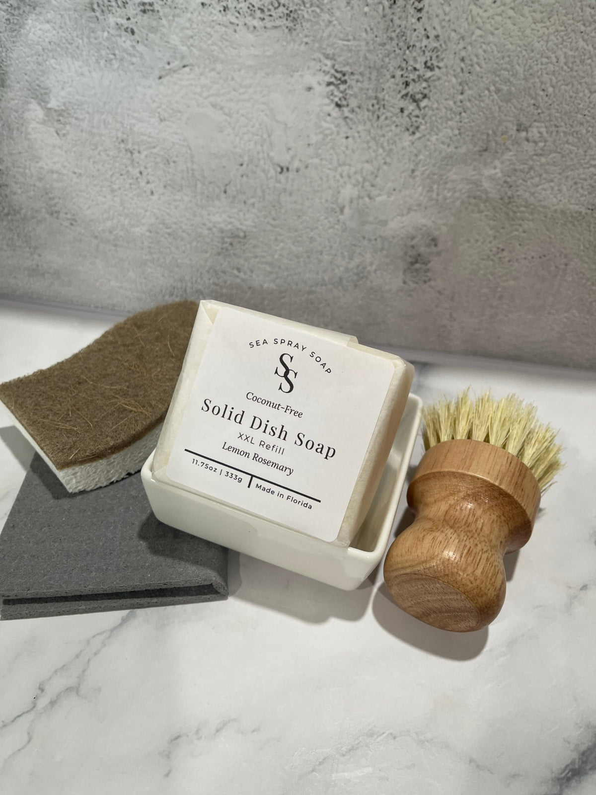 Coconut-Free Dish Soap Gift Set - Sea Spray Soap