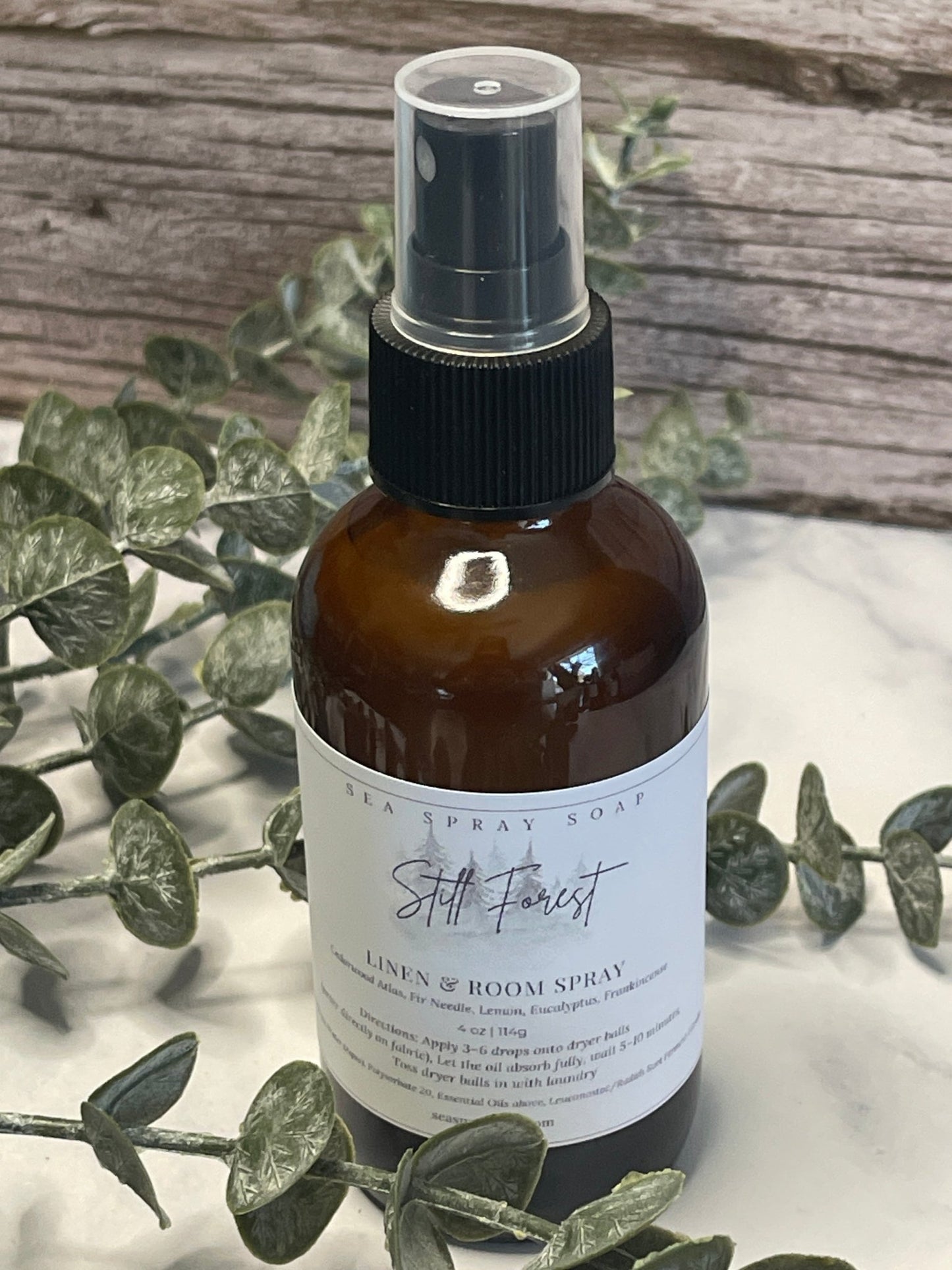 Linen & Laundry Spray - Pure Essential Oil Formula - Sea Spray Soap