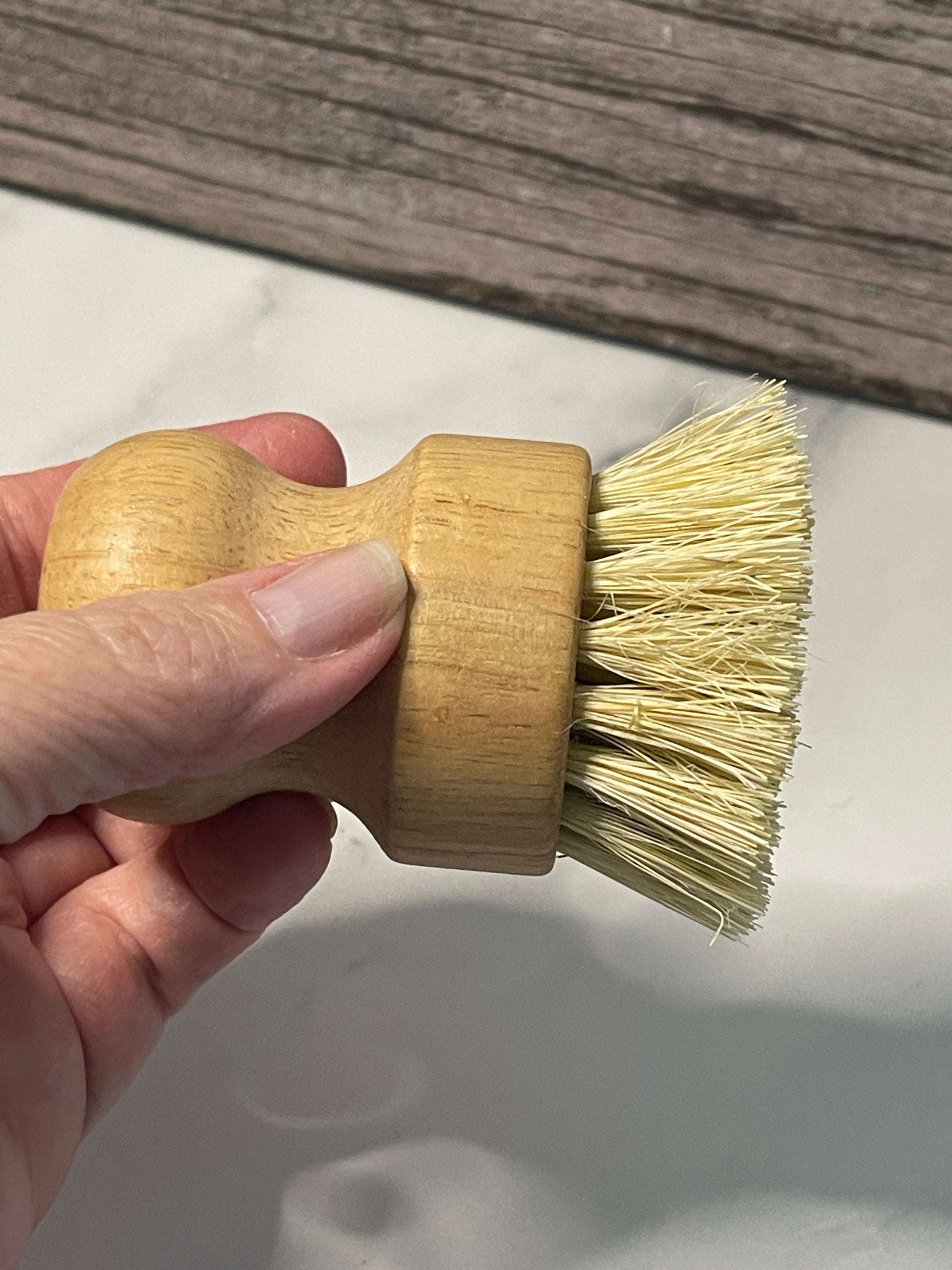 Palm Brush with natural bristles