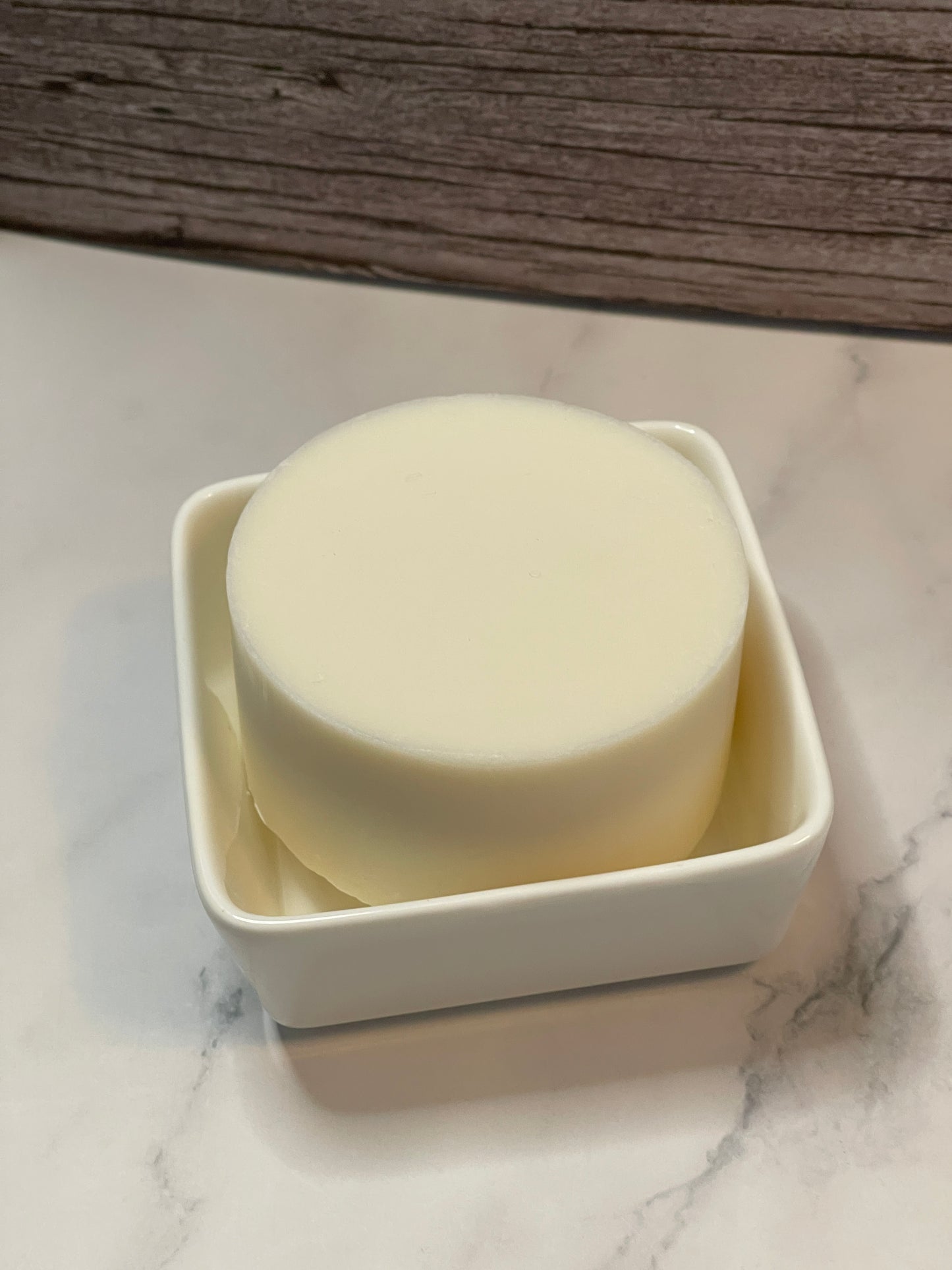Ceramic Square Dish with Solid Dish Soap