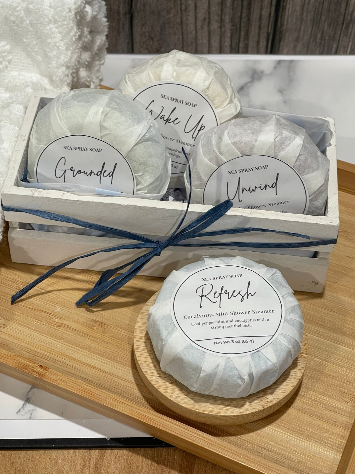 Shower Steamer Gift Set - Sea Spray Soap