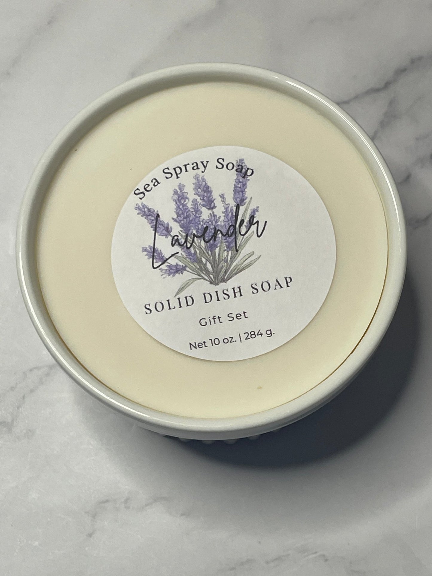 Solid Dish Soap Gift Set - Sea Spray Soap