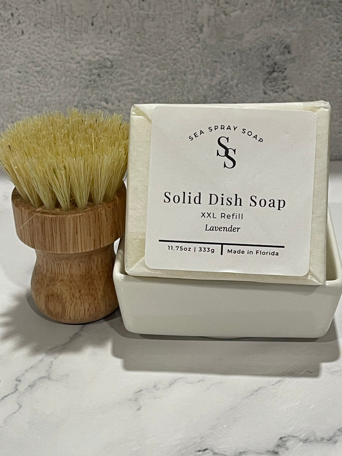 XXL Solid Dish Soap Starter Set - Sea Spray Soap