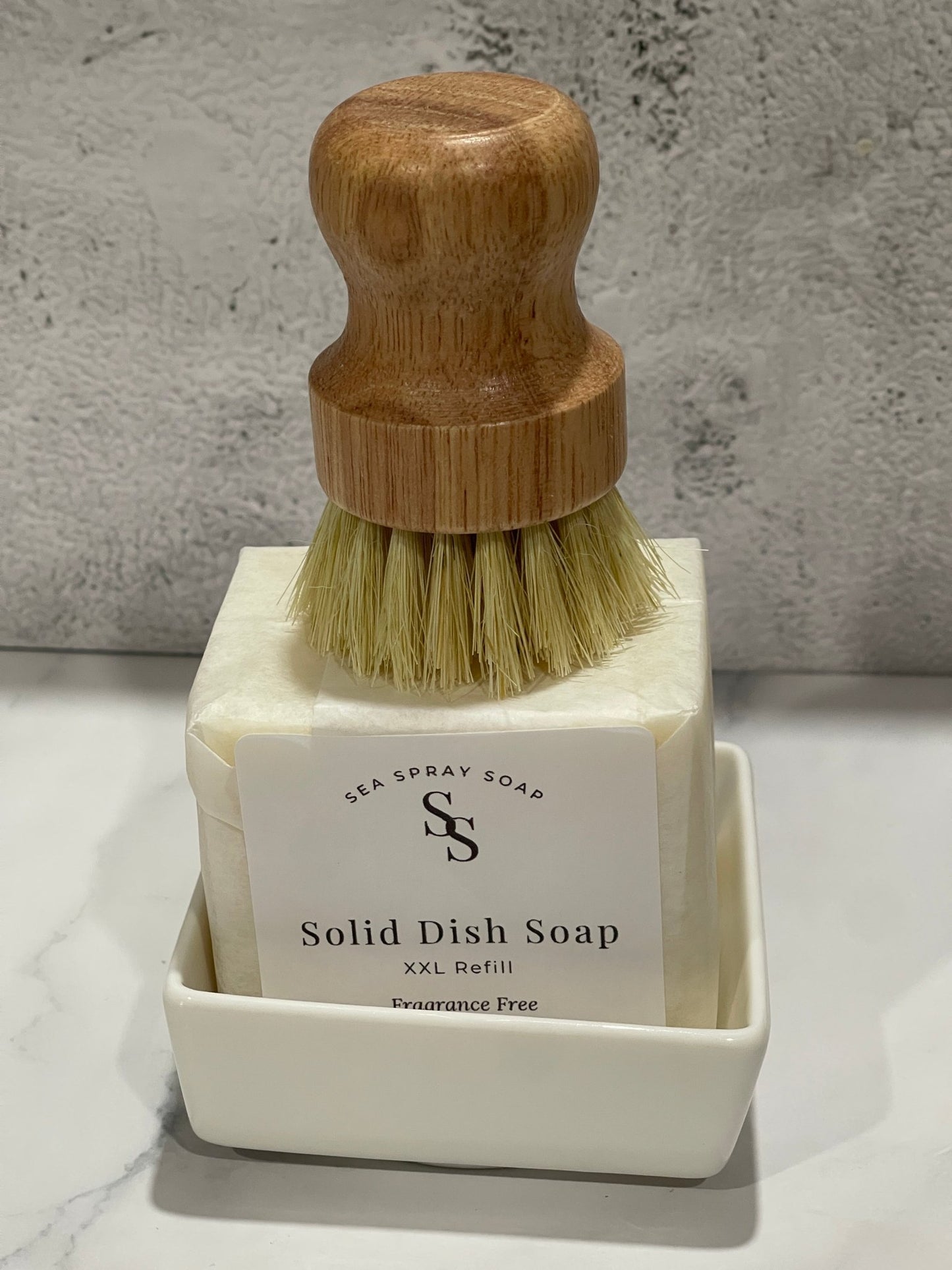XXL Solid Dish Soap Starter Set - Sea Spray Soap