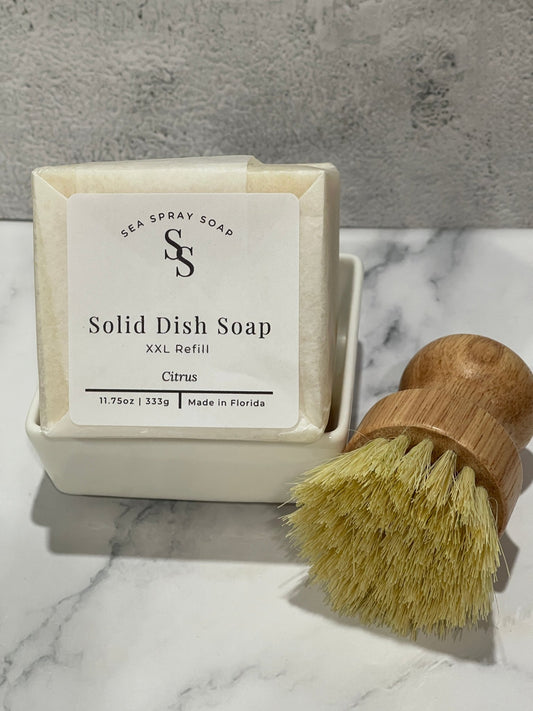XXL Solid Dish Soap Starter Set - Sea Spray Soap